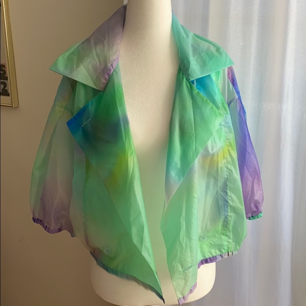 ISSEY MIYAKE multicolored jacket size small